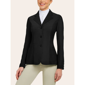 RJ Classics Harmony Ladies Mesh Show Coat - Black - Equestrian Chic Boutique