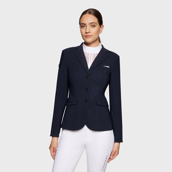 Samshield Louise Ladies Show Coat - Navy - Equestrian Chic Boutique