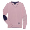 Essex Classics Trey V-Neck Sweater - Light Pink - Equestrian Chic Boutique