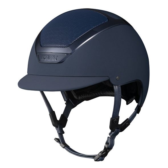 Kask Dogma Chrome Helmet - Navy - Equestrian Chic Boutique