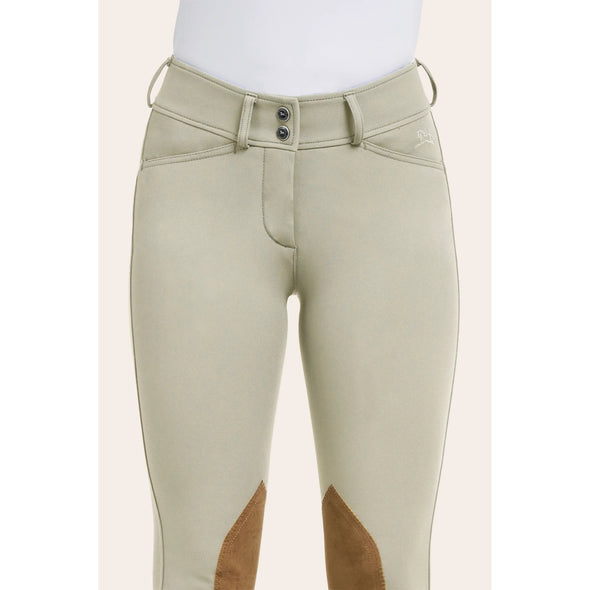 RJ Classics Gracie Ladies Knee Patch Breech - Sand - Equestrian Chic Boutique