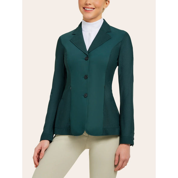 RJ Classics Harmony Ladies Mesh Show Coat - Green Gables - Equestrian Chic Boutique