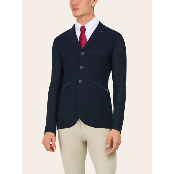 RJ Classics Hudson Mesh Men's Show Coat - Navy - Equestrian Chic Boutique