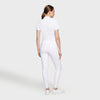 Samshield Diane Breech - White - Equestrian Chic Boutique