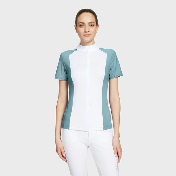 Samshield Gretta Sport Ladies Show Shirt - Tourmaline - Equestrian Chic Boutique