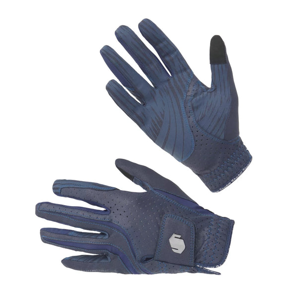 Samshield V-Skin Hunter Blazon Gloves - Navy - Equestrian Chic Boutique