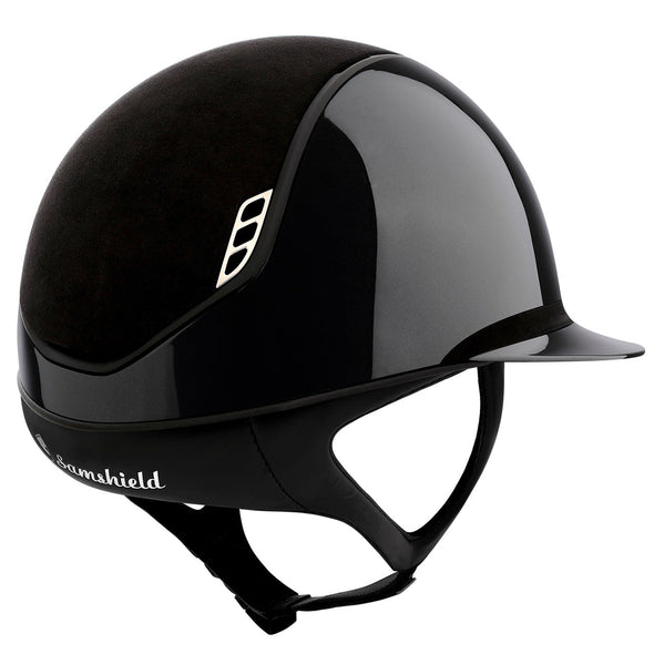 Samshield MISS SHIELD SHADOW GLOSSY Helmet 2.0 - Equestrian Chic Boutique